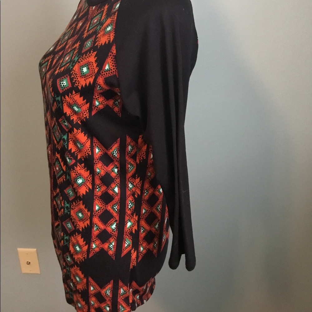 Lularoe Randy Black/Orange* - Picture 2 of 5